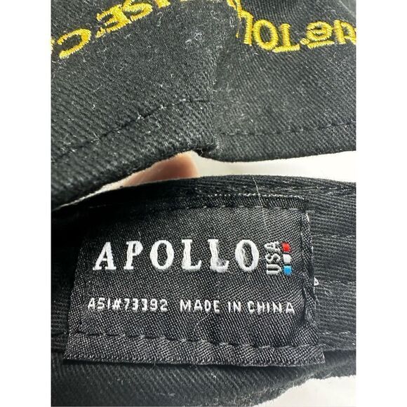Vintage Apollo Nestle Toll House Cafe Visor Cap Hat Adjustable Black - Picture 2 of 5